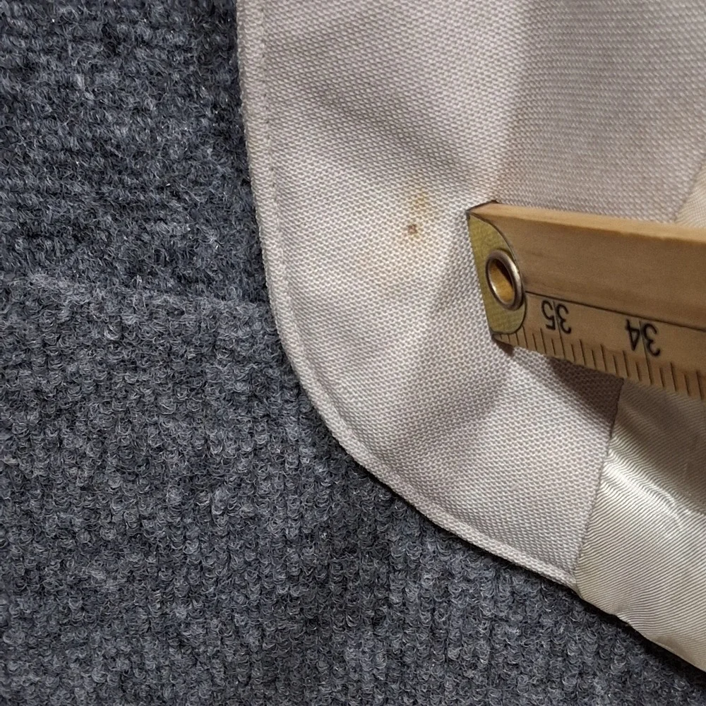 Johnny‎ Bench MVP Collection Mens 50L Tan Blazer Gold Crest Buttons Sport Coat